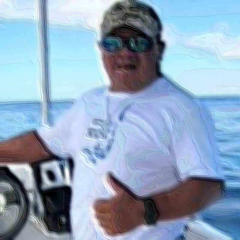 Boat captain giving two thumbs up